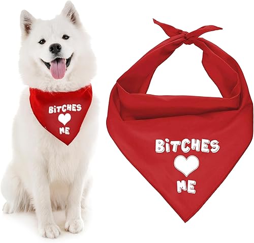 Miniatura 7 de Parisian Pet Tougher than I Look - Bandana para perro, talla M