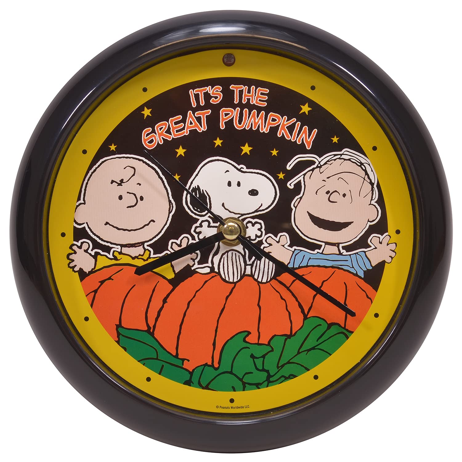 Mark Feldstein & Associates Peanuts Halloween Sound Clock
