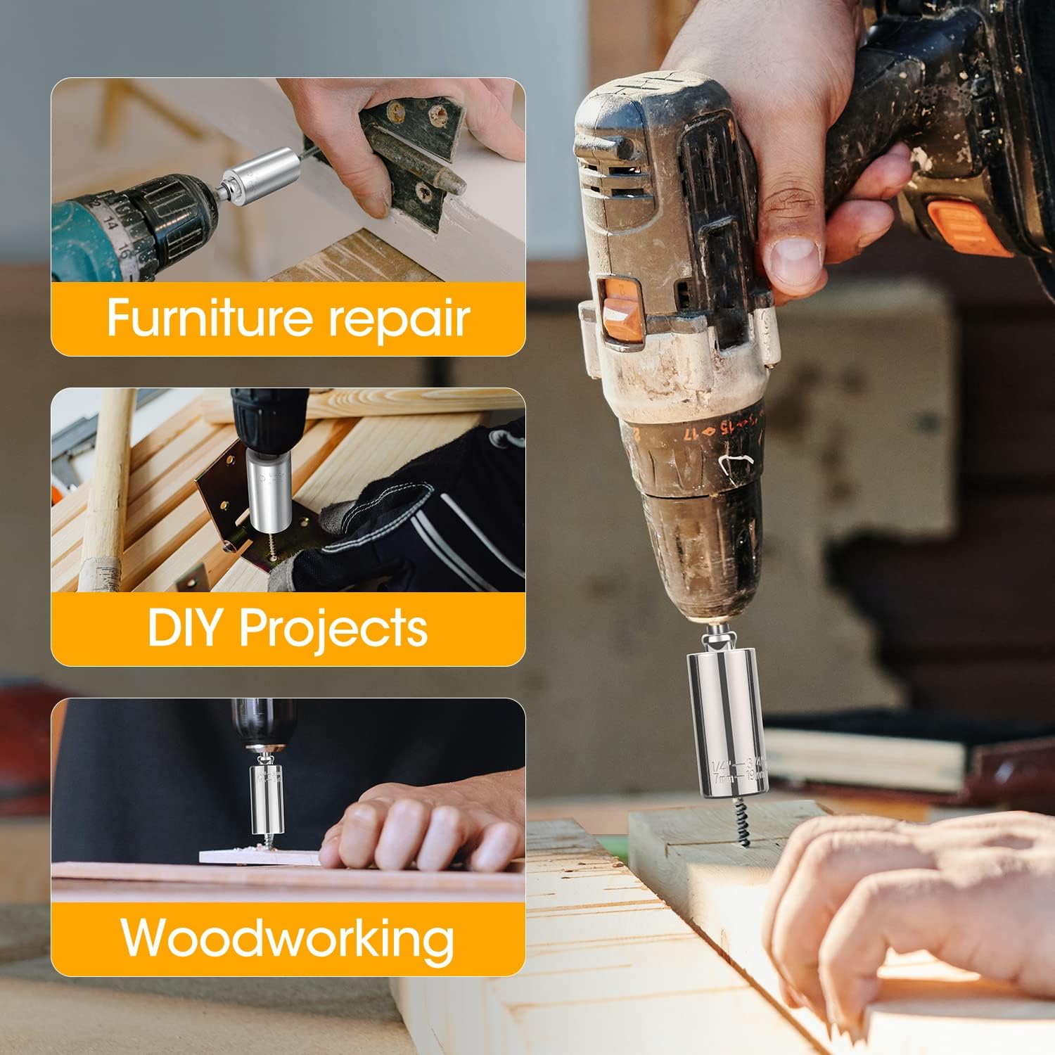 Ratuso Gifts for Men Dad Him Husband Boyfriend, Multitool Universal Socket, Socket Wrench Tools Set, Cool Gadgets For Men, Christmas Birthday Fathers Gift Day From Wife Son Daughter - - 