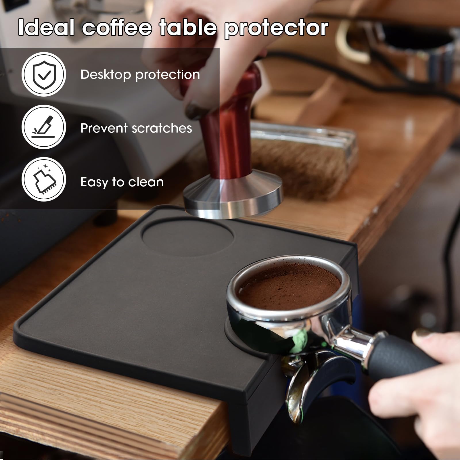 Tapis De Tamping Antidérapant En Silicone Résistant à La