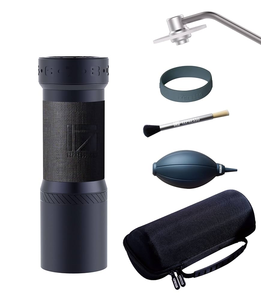 1Zpresso K-MAX アイアングレー コーヒーミル グラインダー Amazon | 1Zpresso K-Max。 | 1Zpresso | 手挽きコーヒーミル