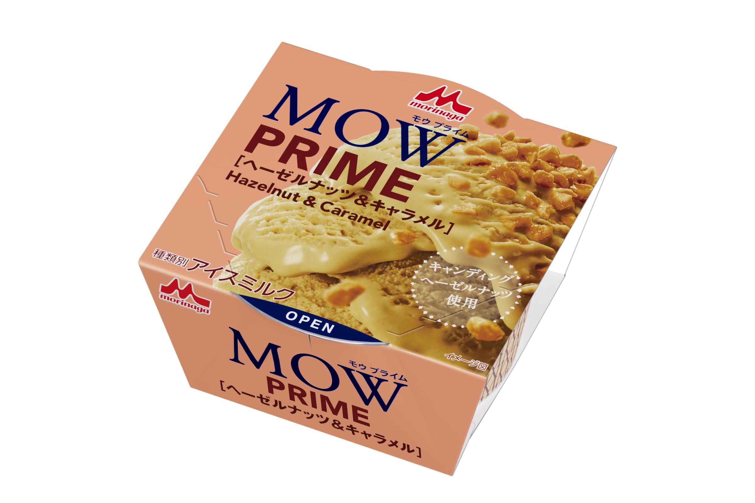 Amazon.co.jp: 森永乳業 MOW PRIME ヘーゼルナッツ＆キャラメル 105ml