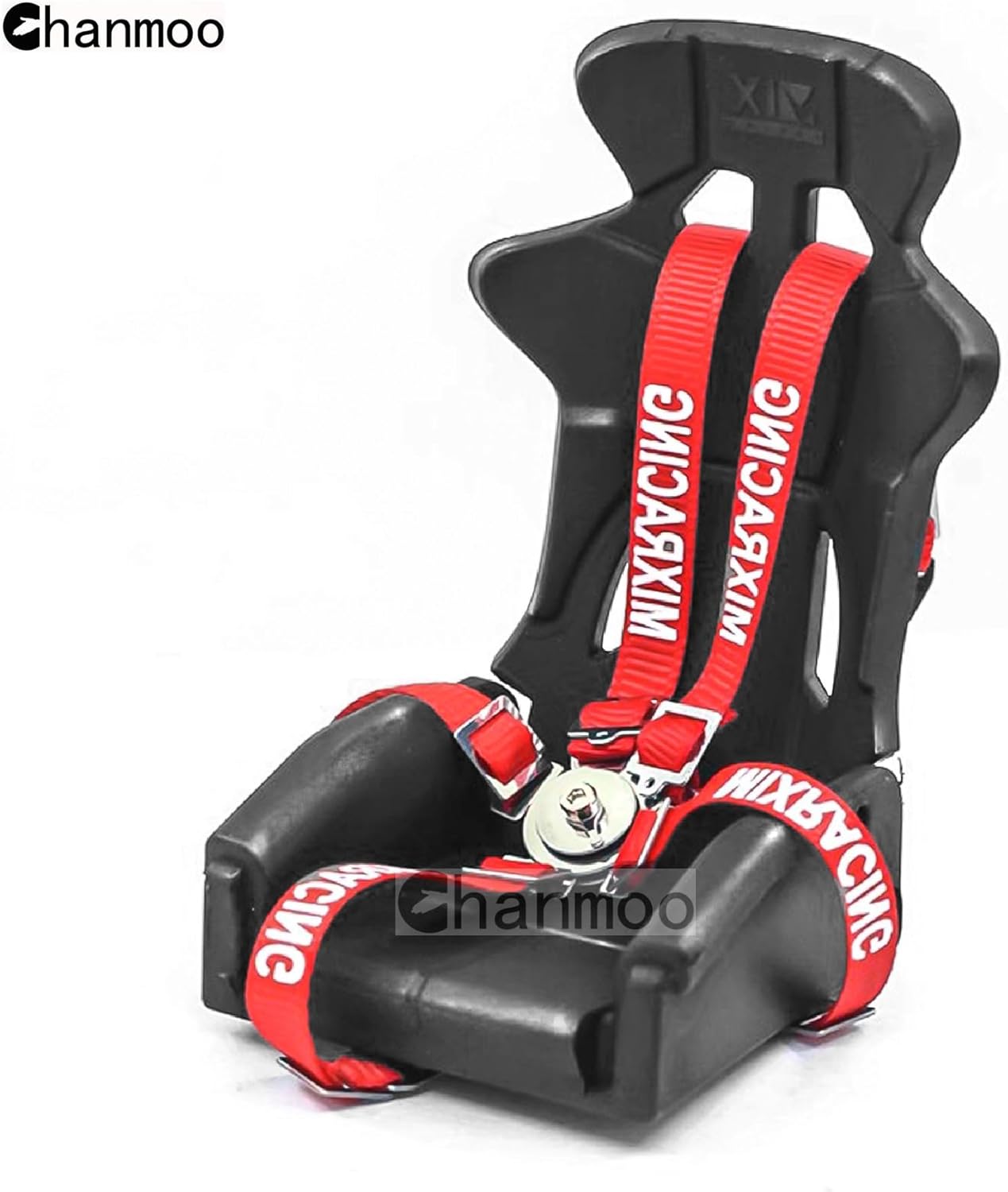 1/10 RC Crawler Car Toy Seats Simulation Plastic Chair Accessories for 1:10 Scale RC Rock Crawler Buggy Truck Car Traxxas TRX4 Axial SCX10 90046 RC4WD D90 D110 TF2 Tamiya Gen8 2Pcs (Black A)