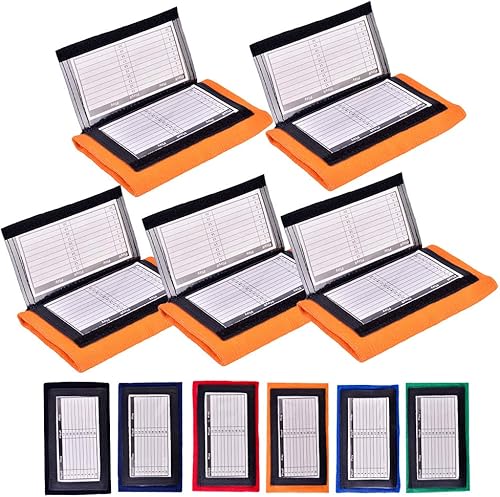 Miniatura 5 de Paquete de 5 pulseras para entrenador de muñeca (jóvenes o adultos) con ventanas triples, ideal para aparejos, toque, bandera de fútbol