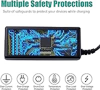 Vista 2 de ACDC Adapter Compatible with SNBC BTP-R980 BTPR980 Ultra-High-Speed Thermal Receipt Printer