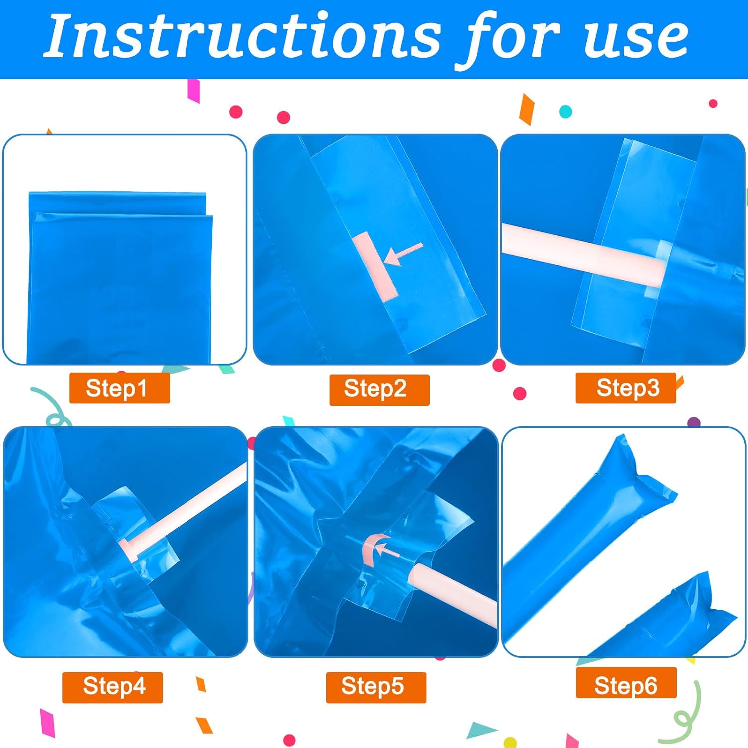 チームスピリットアクセサリー チアメガホン チアリーディングポンポン クラッパー ノイズメーカー サンダースティック ネックレス フ