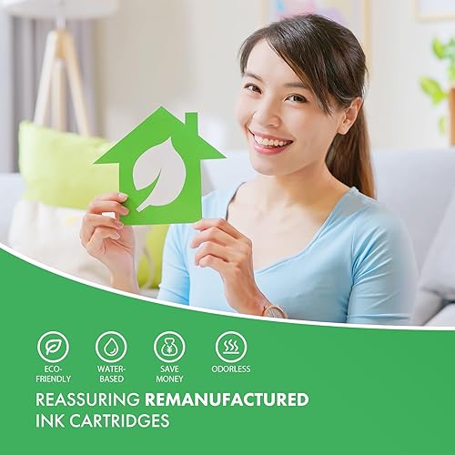 Miniatura 7 de Cartuchos de tinta remanufacturados de repuesto para HP Ink 63 63XL compatibles con impresoras OfficeJet 3830 4650 4655 5255 5258 5200 Envy 4510