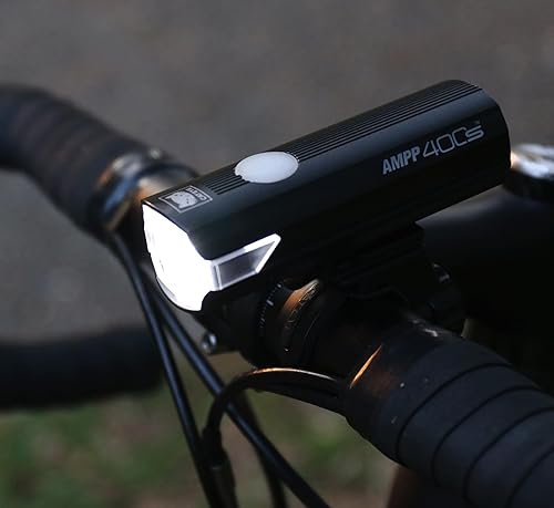 Miniatura 14 de CATEYE AMPP - Luz recargable USB para bicicleta: faro OptiCube™ súper brillante de alta visibilidad para viajeros, ciclistas de carretera