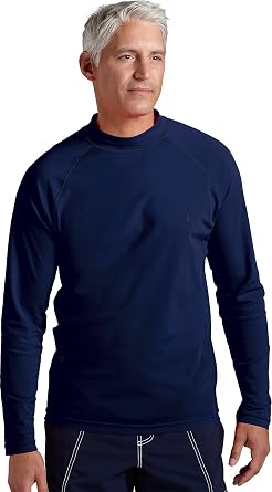 Men's Surf Long Sleeve Rash Guard - UPF 50+ Sun Protection - Tulum