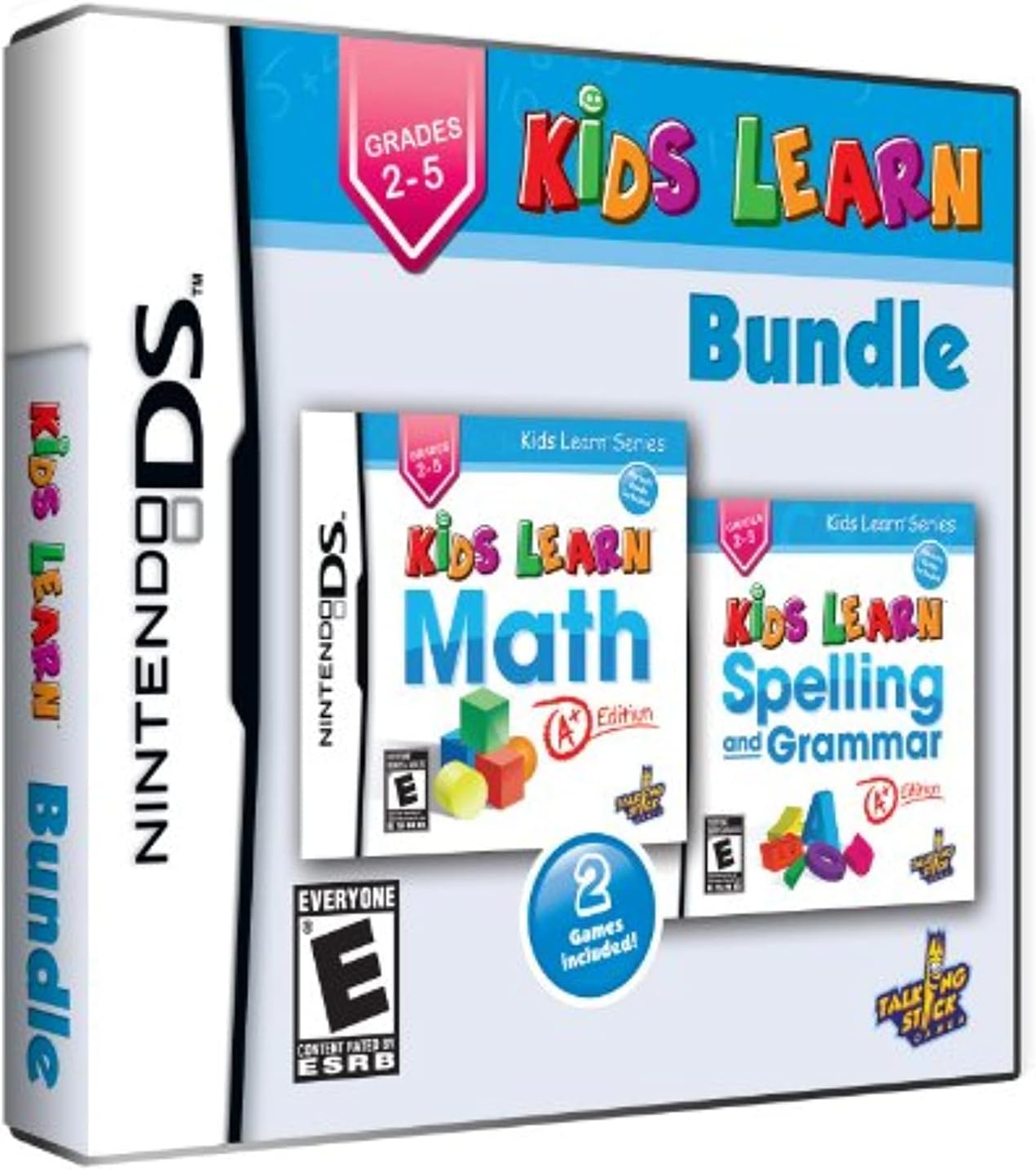 Kids Learn Bundle: Math and Spelling - Grades 2 to 5