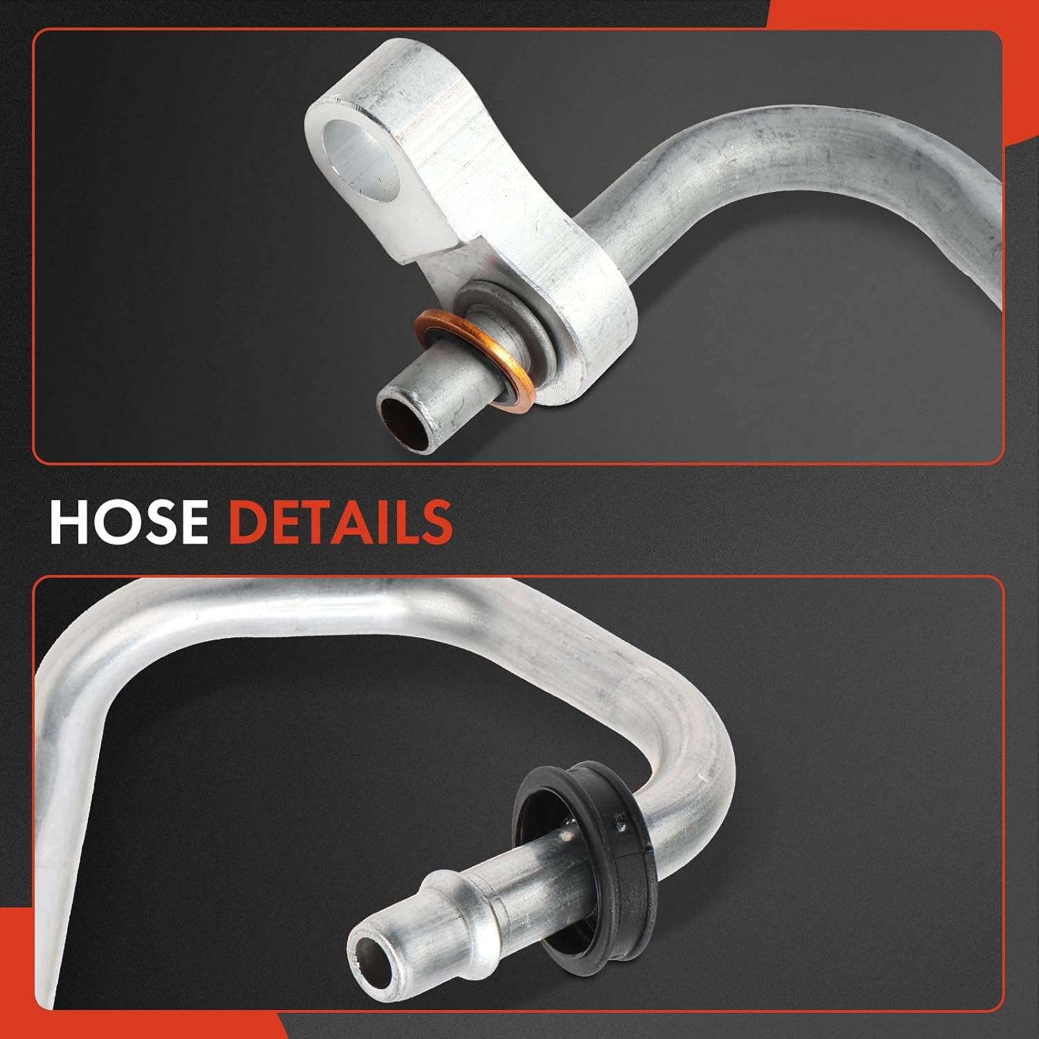 A-Premium Outlet Automatic Transmission Oil Cooler Line Hose Assembly Compatible with Cadillac XT4 2019-2024, Automatic transmission