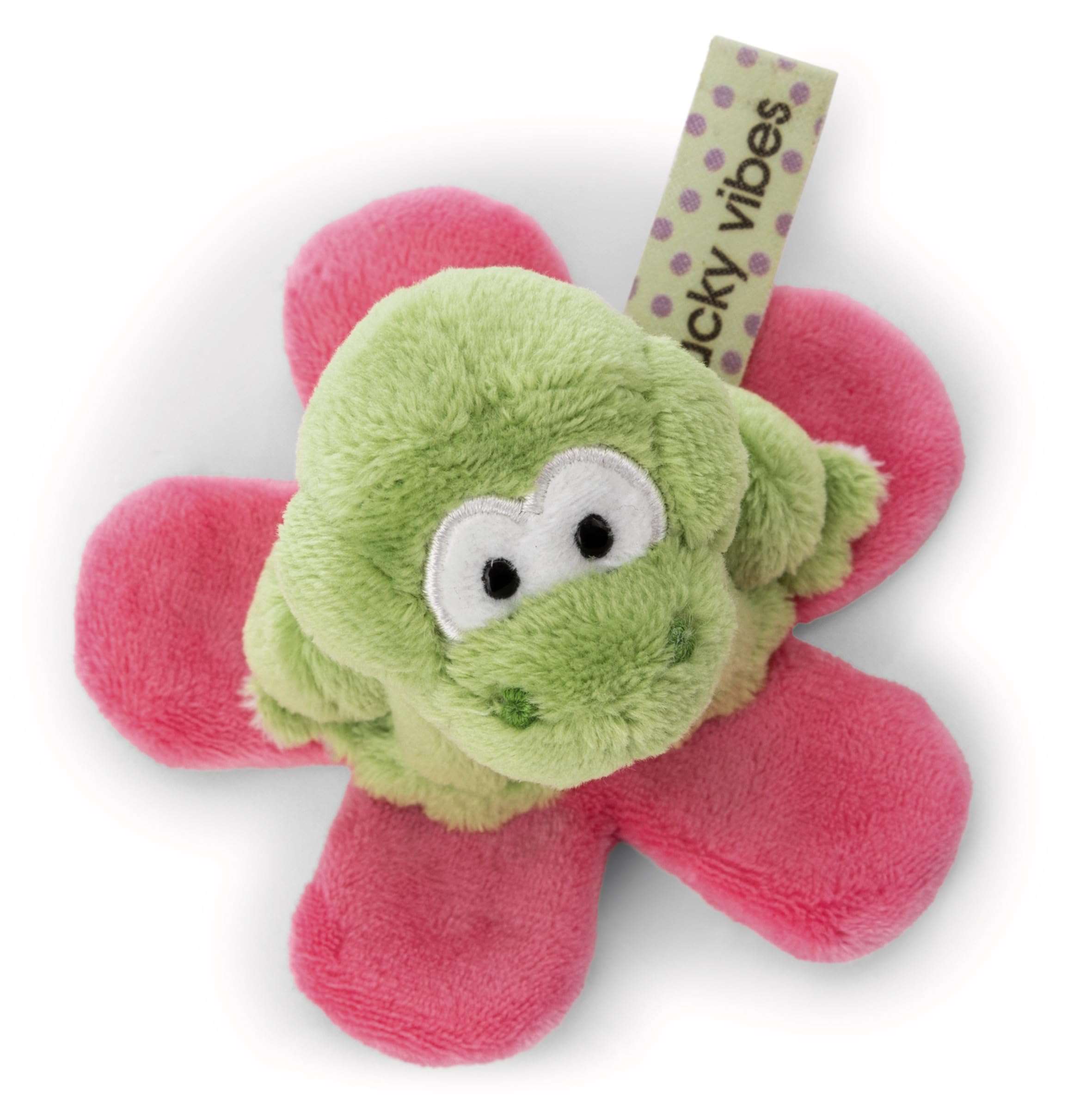 NICI 62285 Fridolin - Ranocchio Di Peluche Morbido 25x30 Cm, Realizzato In Materiale Riciclato, Per Bambini E Adulti