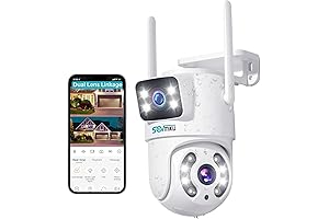 Cámara de Seguridad para Casa WiFi Inalámbrica con Audio - SOVMIKU