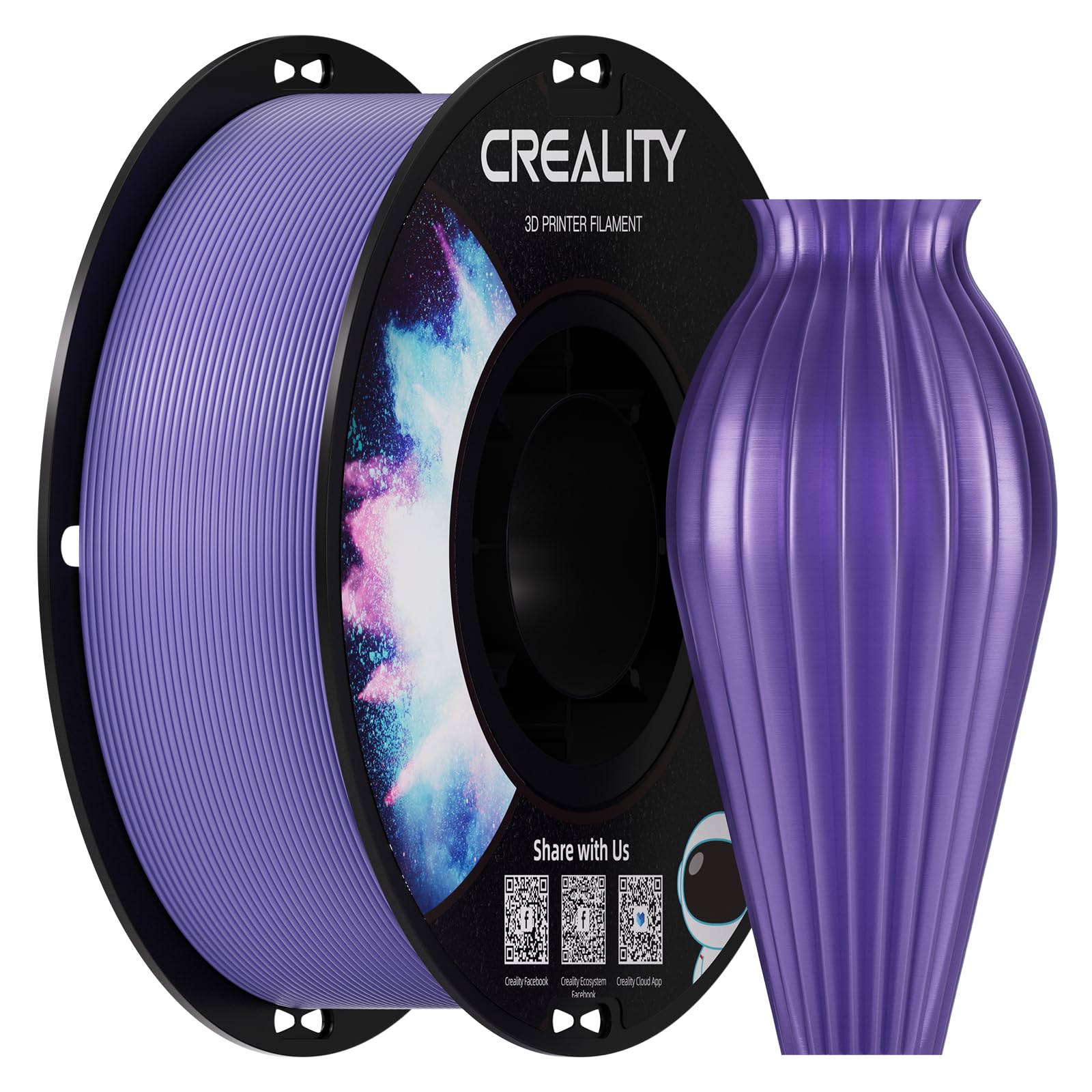 Creality PETG Filament - 2kg Black & White Pack -27