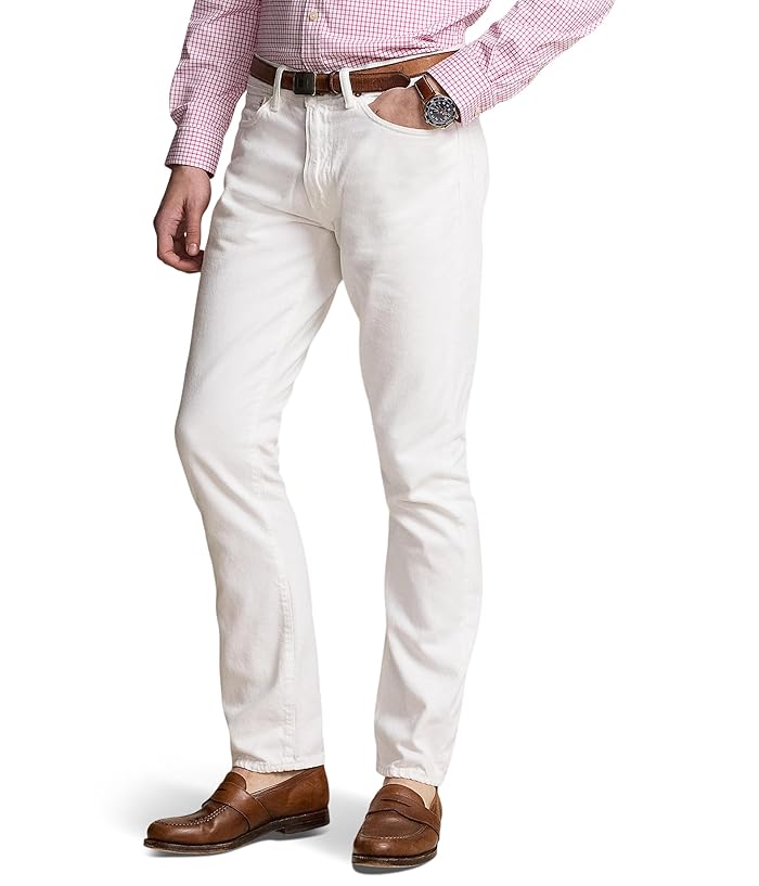 Men's Polo Ralph Lauren Varick Slim Straight Garment-Dyed Jean | Zappos.com