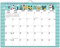 Vista 1 de Calendario de pared 2026, calendario en espiral colgante, papel de pared de noviembre de 2025 a diciembre de 2026, grosor de 11 x 8.5 pulgadas