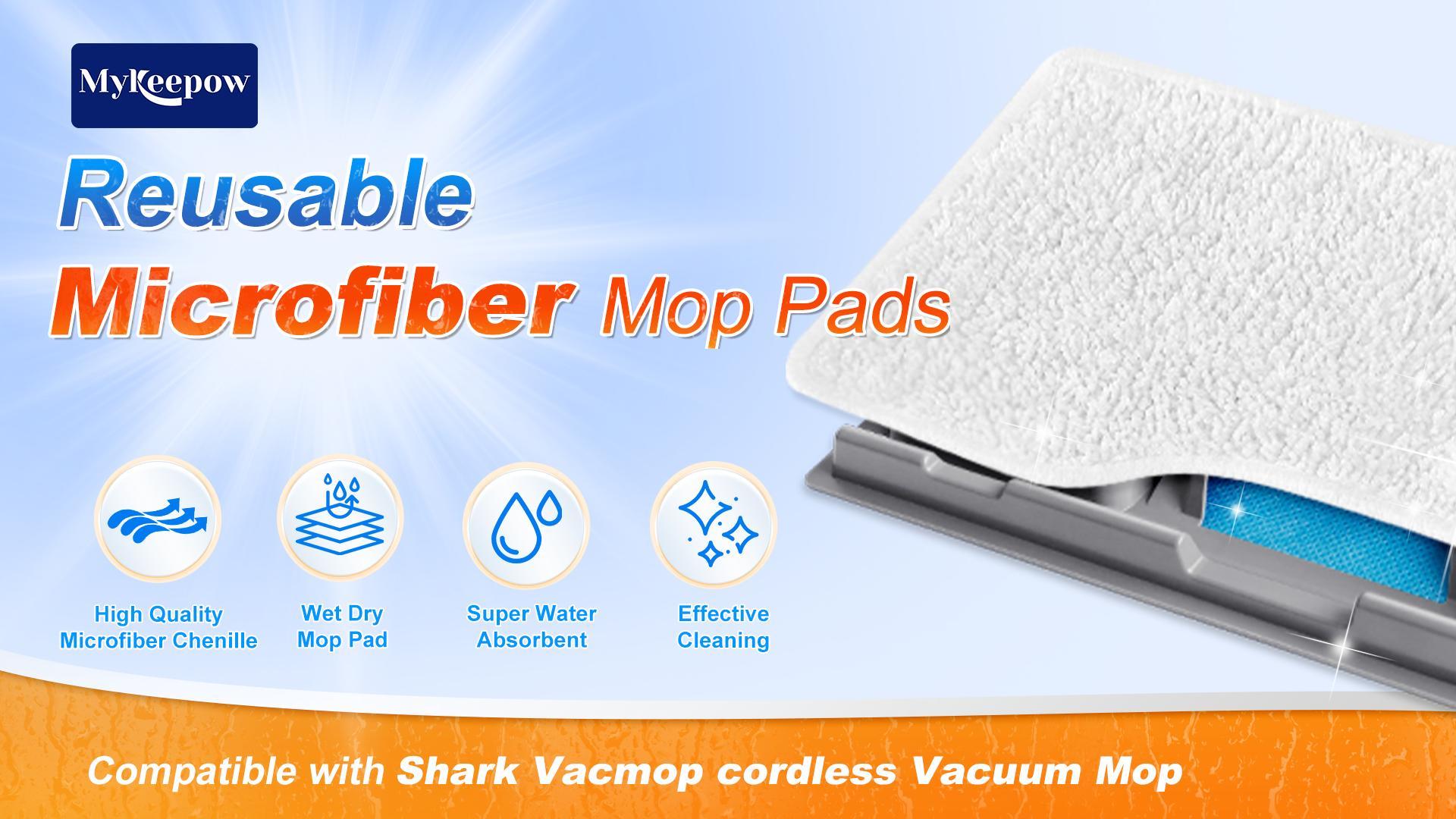Amazon.com - Vacmop Pads Refills Compatible with Shark VacMop