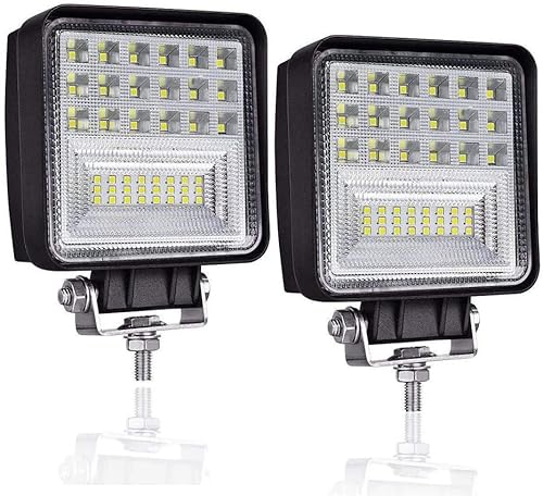 E-FINDS LEDƓ [NCg fbLCg LED 72W 126W 12v 24v h ho OƓ R{r[ W  zCg (126W 2)