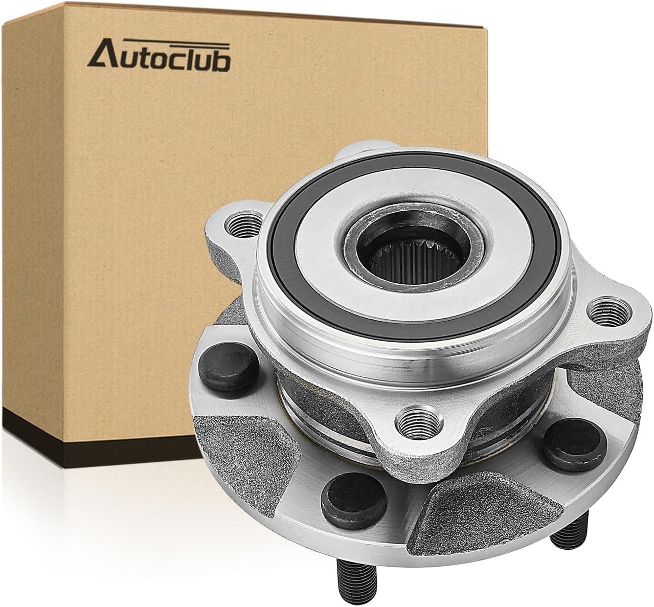 AUTOCLUB Front Wheel Bearing Hub Assembly for 2006 2007 2008 2009 2010 2011 2012 Toyota RAV4, 2017 2018 Toyota Corolla iM, 2012 2013 2014 2015 2016 2017 2018 Prius V, for Lexus HS250h Replacement