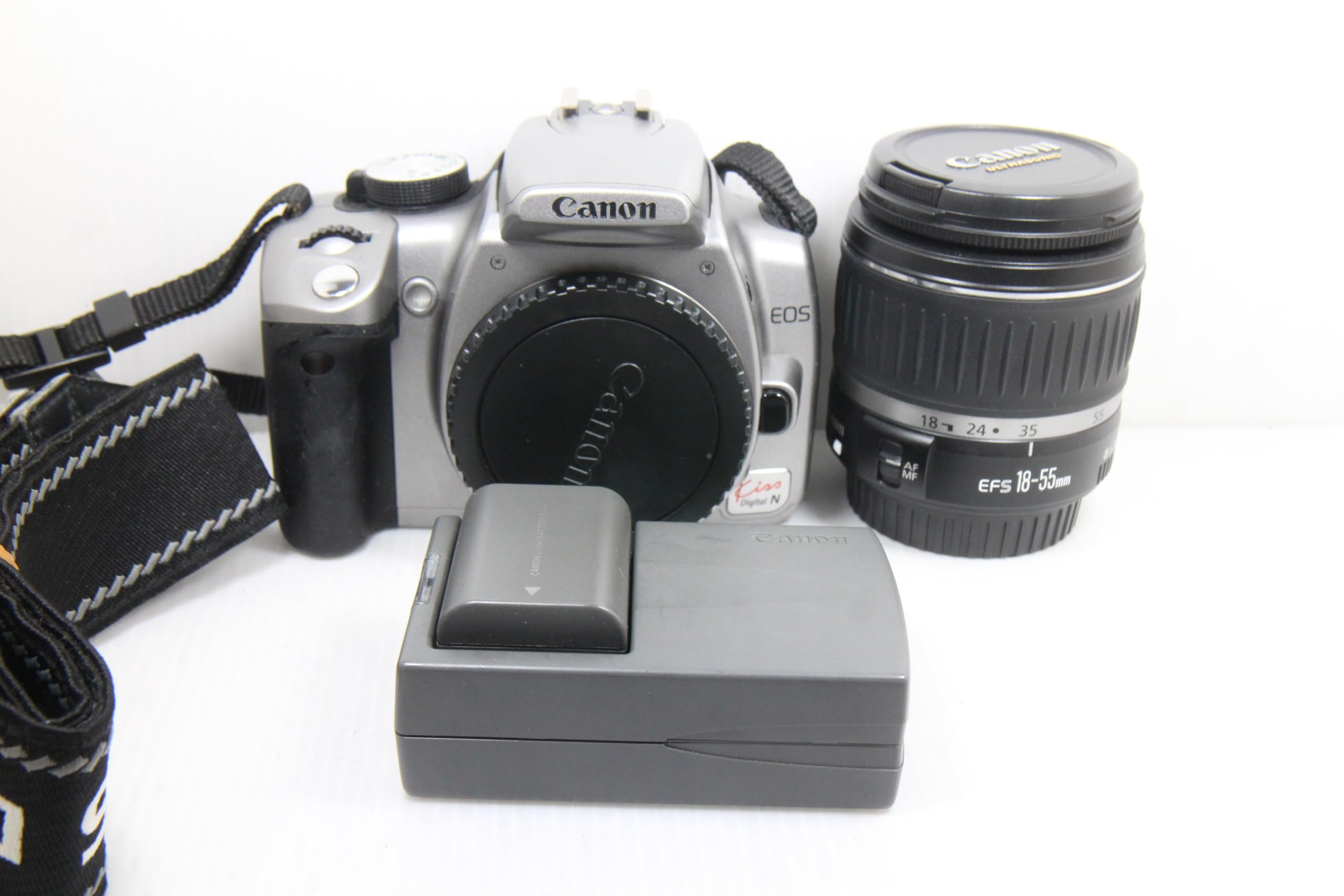 Amazon | Canon EOS KISS デジタル N シルバー レンズキット 0128B002