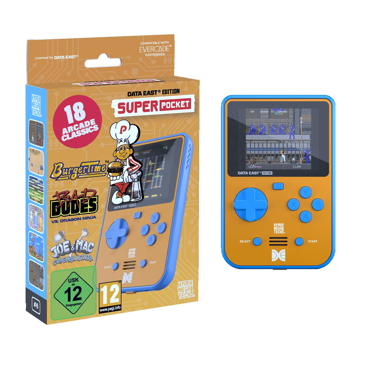Amazon.co.jp: Blaze Evercade Data East スーパーポケット。 : ホビー