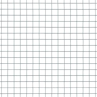 TENAX Quadramet 10, verzinktes Metallgitter 1,00x5 m Silber, für Käfige und Tiergehege (Hühner, Kaninchen, Vögel), Kleine Umzäunungen und Handwerksarbeiten