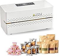 Vista 1 de VEVOR Máquina de sellado continuo, ancho de sello de 0.32-0.47 pulgadas, sellador automático de banda continua con control digital de temperatura