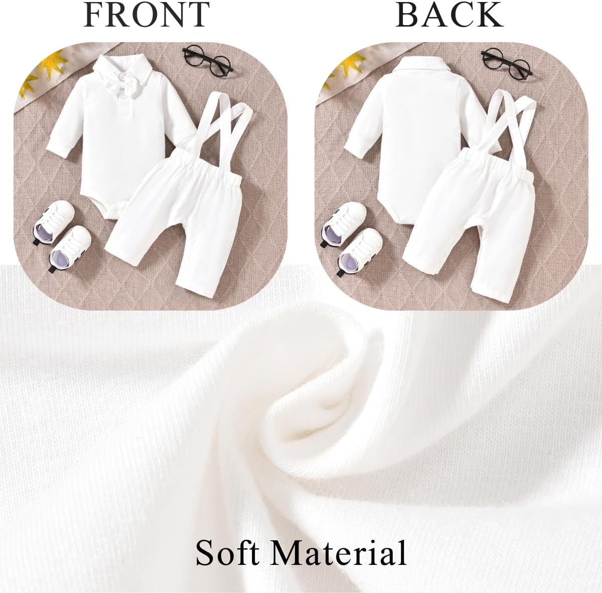 Baby Boy Gentleman Outfit - Image 5