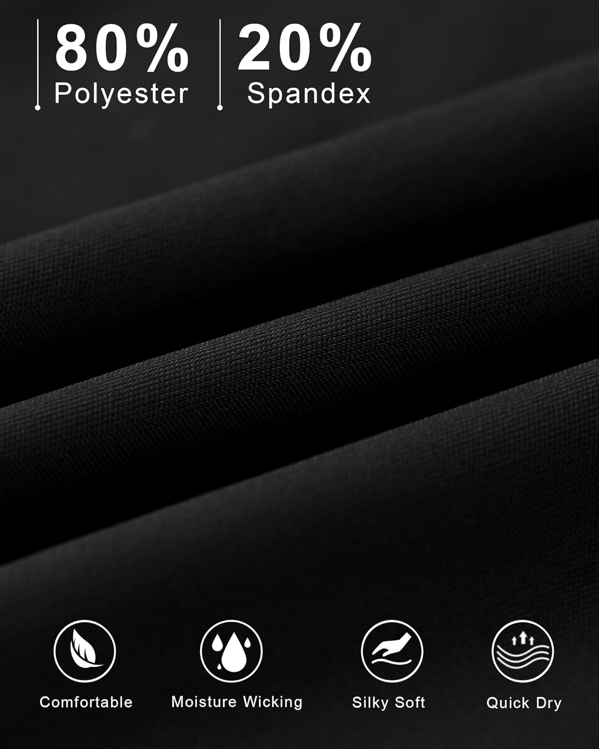 Runhit Girls Volleyball Shorts 5" Youth Spandex Biker Shorts Kids V Cross Waist Compression Dance Athletic Shorts - Image 4