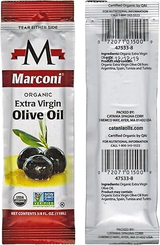 Miniatura 3 de Aaceite de oliva extra virgen orgánico Marconi, caja paquete, 100 unidades