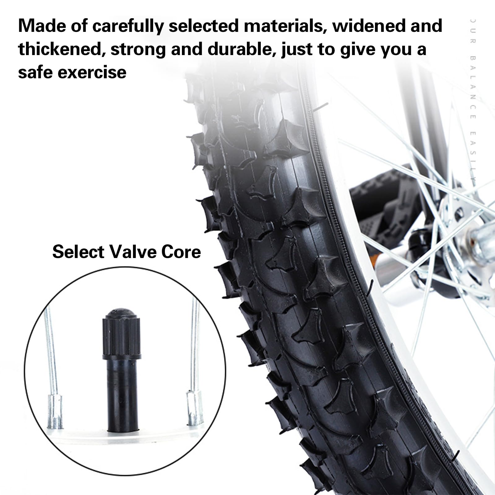 Monocycle – Monocycle d'extérieur avec cadre en acier durable, pneu étanche, hauteur réglable, siège incurvé en PU pour fitness et exercice