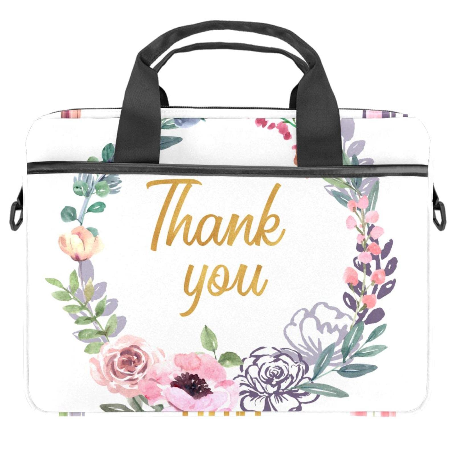 Bolsa de hombro para portátil 13 y 14 pulgadas maletín protector multicolor 7