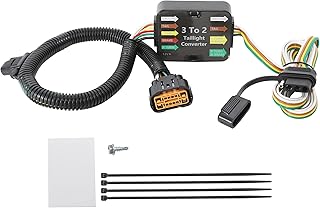 Oyviny Custom 4 Way Trailer Wiring Harness 56420 for 2019-2023 Hyundai Santa Fe/2020-2022 Palisade/2022-2024 Hyundai Santa Cruz/2022-2023 Tucson, for 2020-2022 Kia Telluride/2022-2024 Carnival