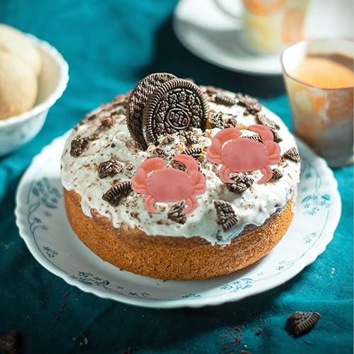 Miniatura 7 de 4 moldes de silicona con forma de cangrejo – Cangrejos temáticos oceánicos Fondant y jabón Resina epoxi Moldes de caramelo Sugarcraft para