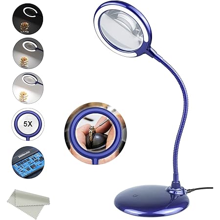 Lente Ingrandimento Con Luce Lente D'ingrandimento 30X 10X Con