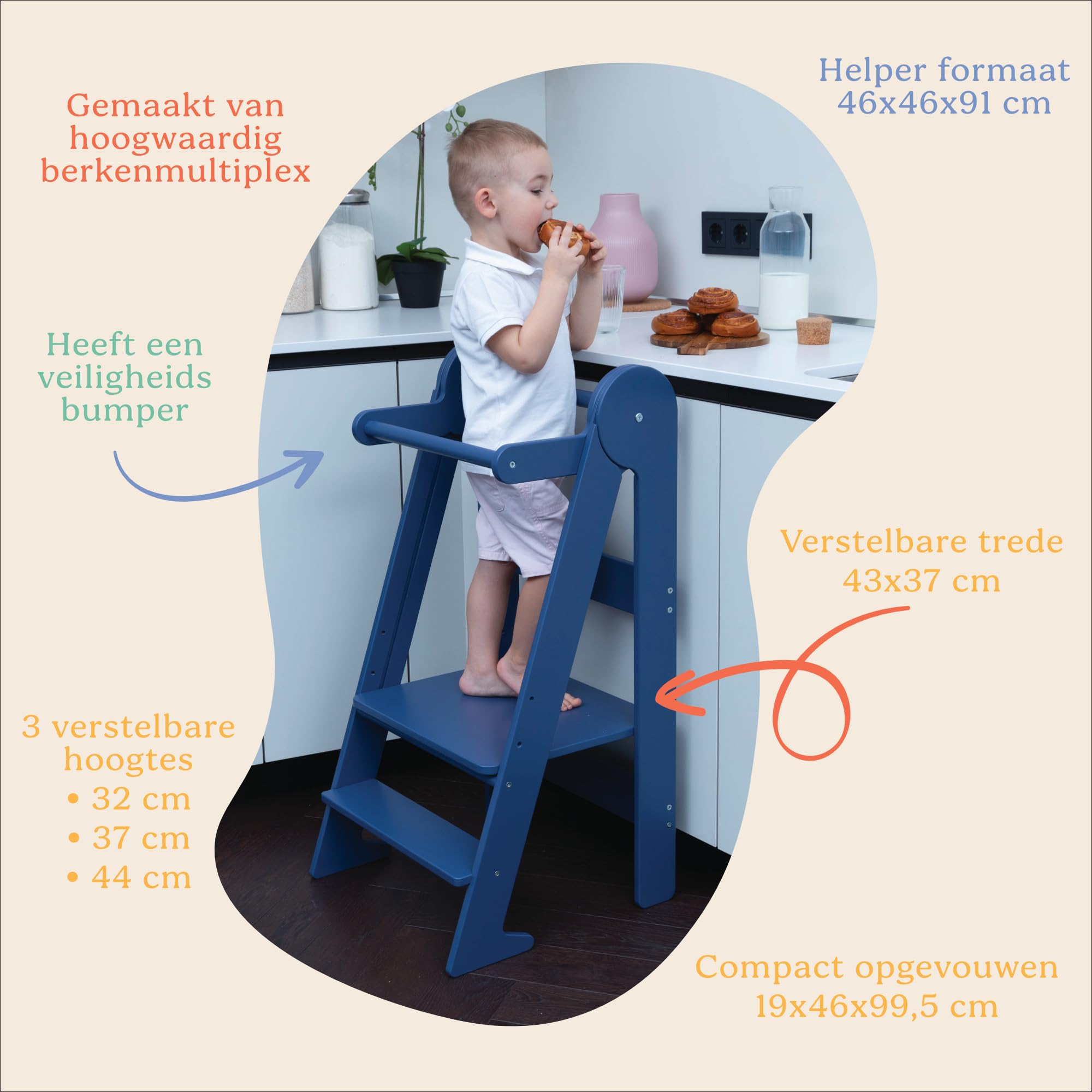 Springos Leertoren Montessori | Leertoren Keukenhulp | Ke