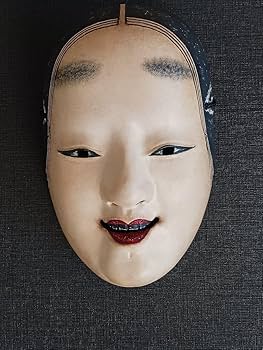 能面　面袋付き　万媚 Amazon.co.jp: 能面 万媚 : おもちゃ