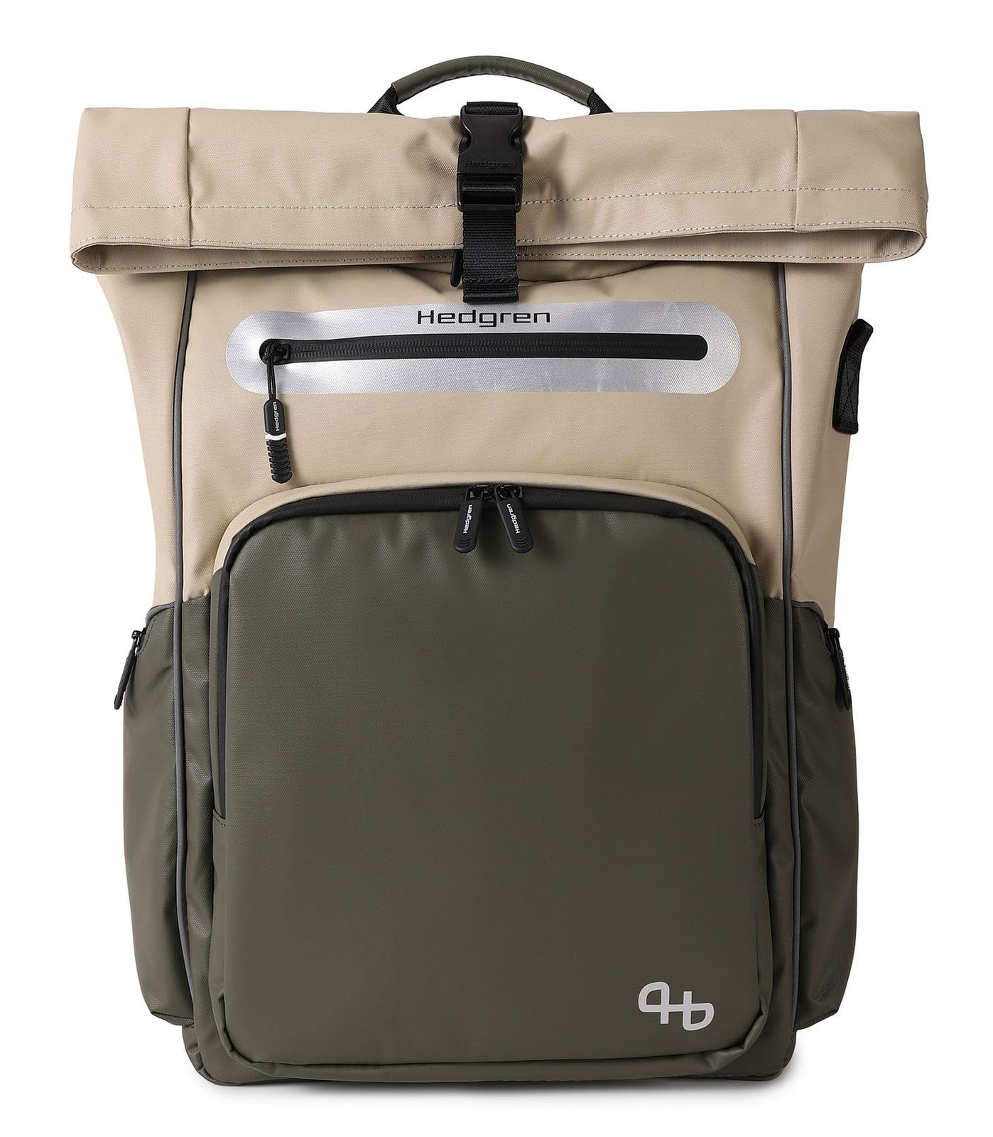 Hedgren Commute Bike Hub Backpack Beige / Olive