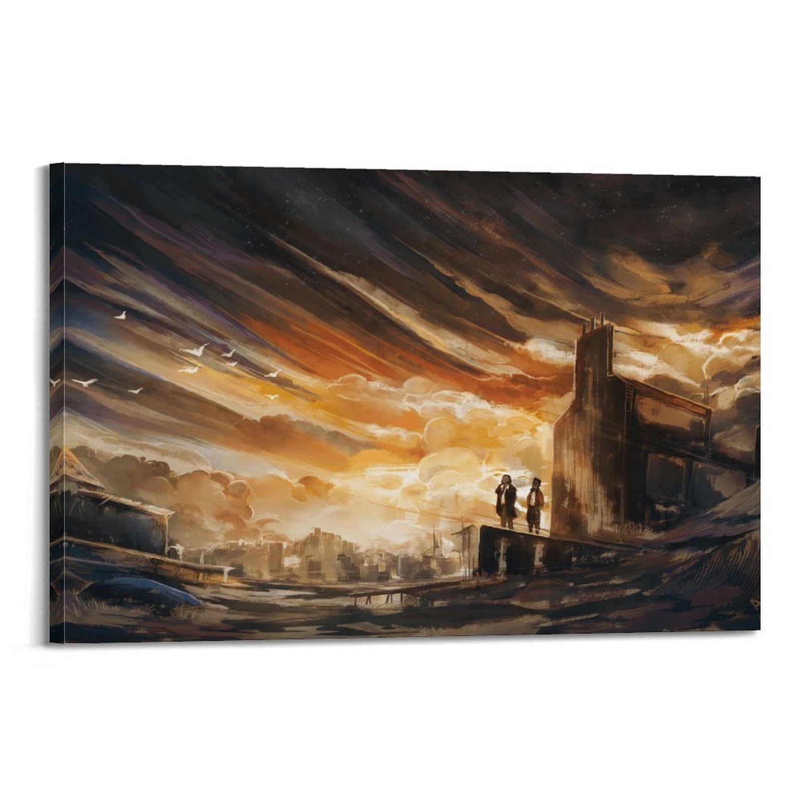 Therapi Disco Elysium Video Game Poster Poster Decorative Painting Canvas Wall Posters And Art Picture Print Modern Family Bedroom Decor Posters 24x36inch(60x90cm)