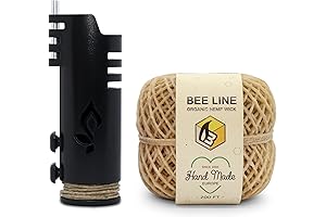 200 FT Beeline Hemp Roll + Hemplights Hemp Wick Lighter