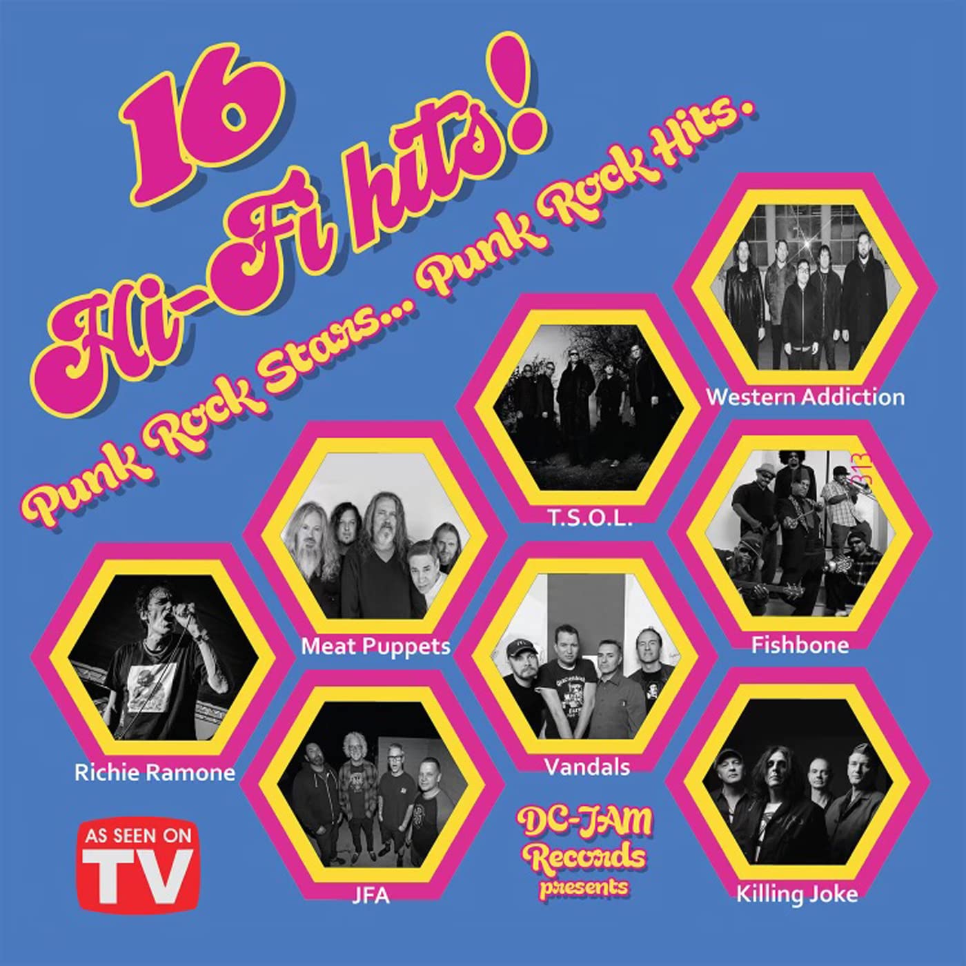 Various Artists Dc-jam Records Presents: 16 Hi-fi Hits! LP New 787269109834