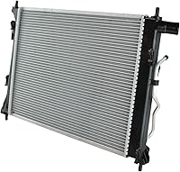 Vista 197 de TRQ Radiador de 1 fila compatible con Mercedes-Benz ML350 2016-2018 GLE350 2017-2019 GLS450 2013-2016 GL450 2017-2019 GLE43 AMG 2013-2013 -2016