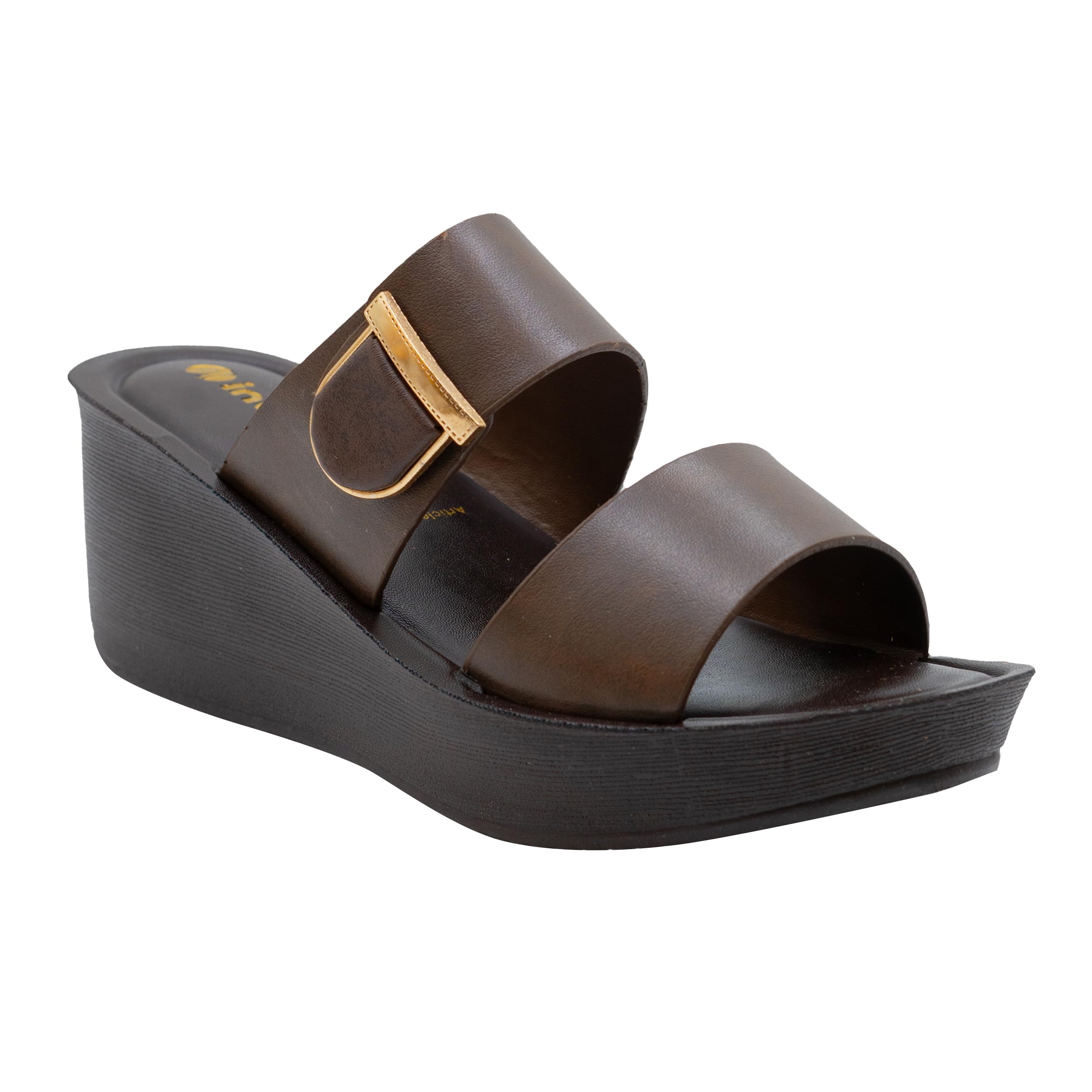 inblu Stylish Fashion Sandal/Slipper for Women | Comfortable | Lightweight | Anti Skid | Casual Office Footwear (AX22)-picture-52