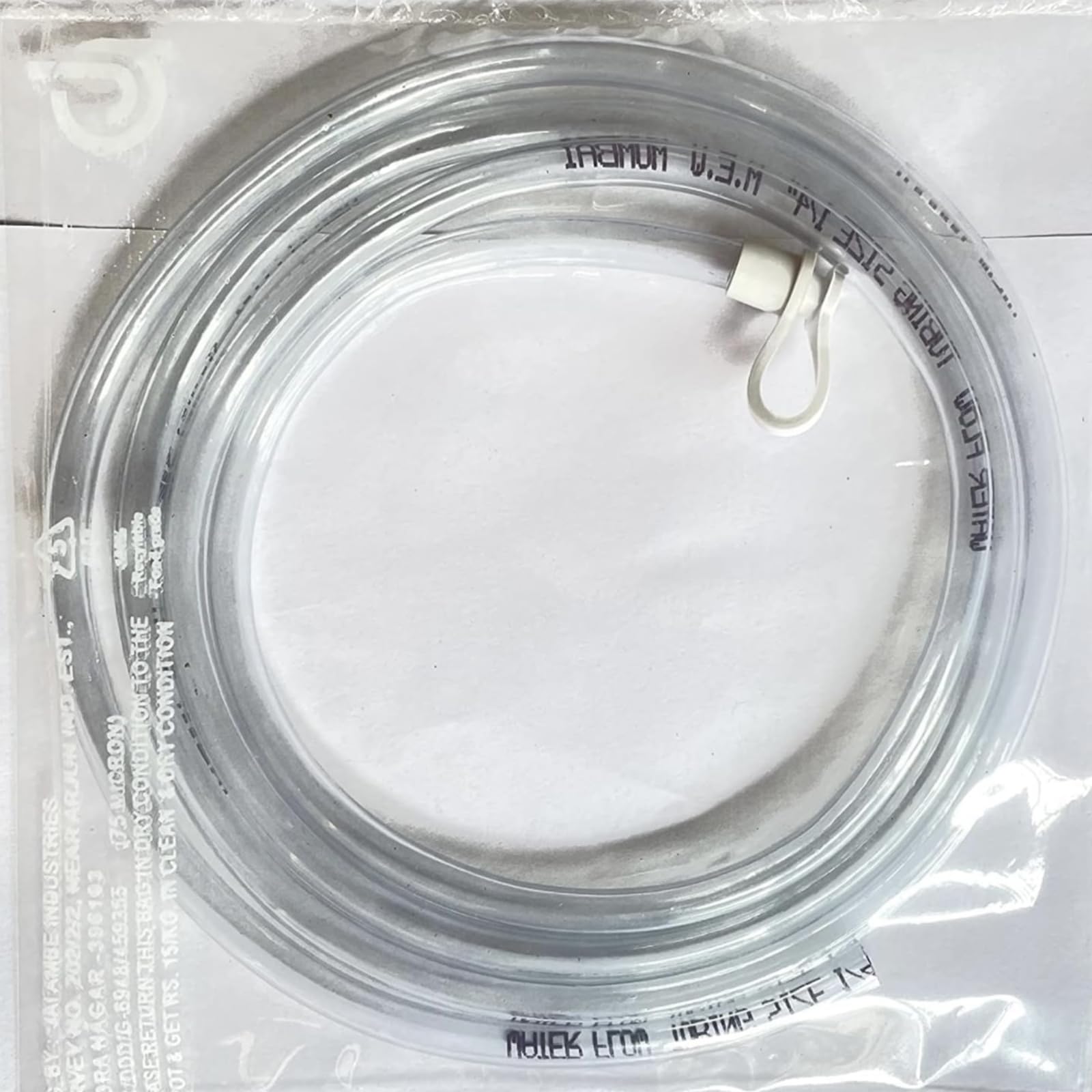 Transparent PVC Silicone Flexible Tube Pipe Compatible With Eureka Forbes Aquaguard Crystal Plus Uv+ Model Water Purifiers, 1.5 Meter (5 Ft), Long Lasting, Improves Purifier Lifespan