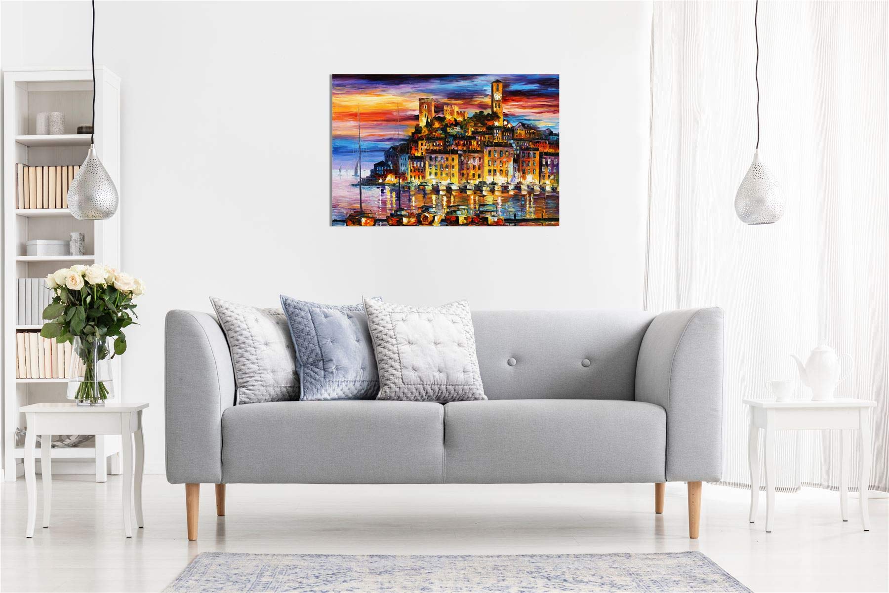 Leonid Afremov Ölgemälde auf Leinwand abstrakt 76x51 cm
