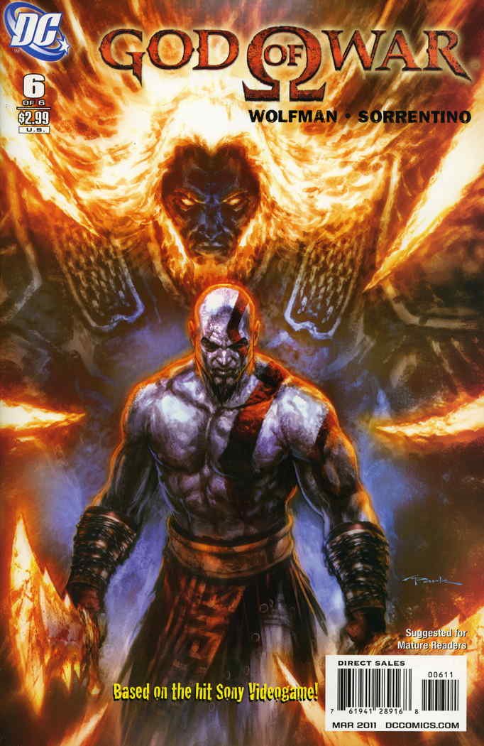 Amazon.com: God Of War #6 VF/NM ; DC comic book | Based on
