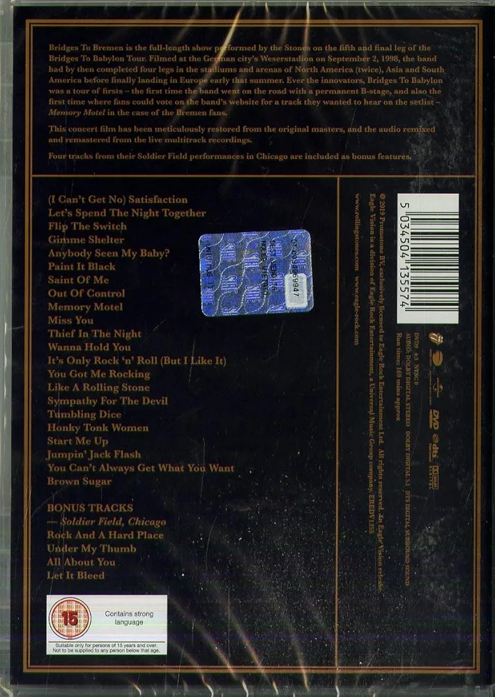 The Rolling Stones - Bridges to Bremen: Amazon.de: Rolling