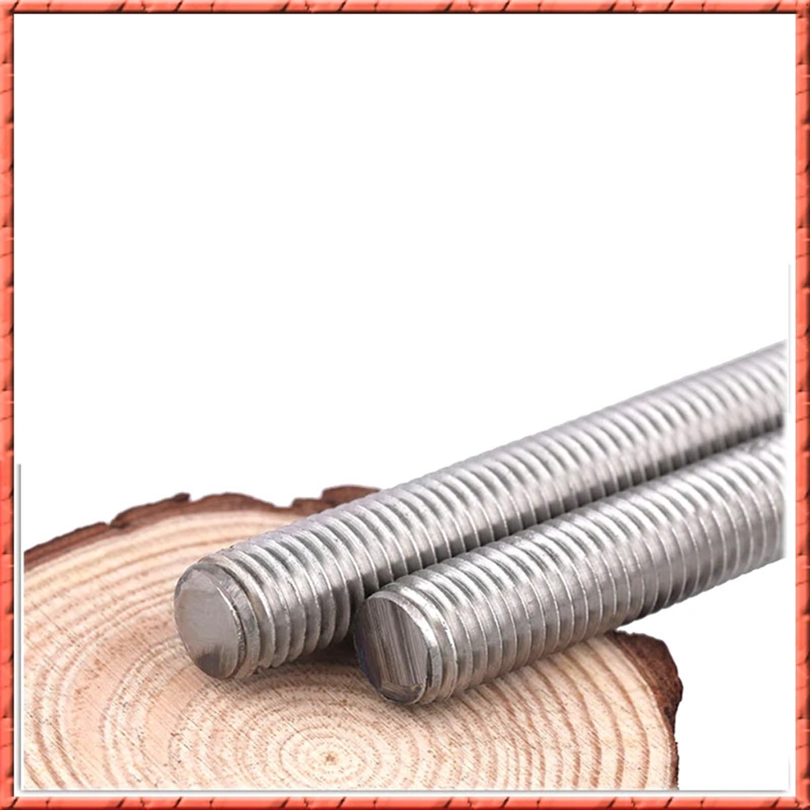 Vollgewindestange Edelstahl-Gewindestange DIN975, Vollgewinde M8, M10, M12, M14, mehrere Längen(M10 (20pcs),80mm)