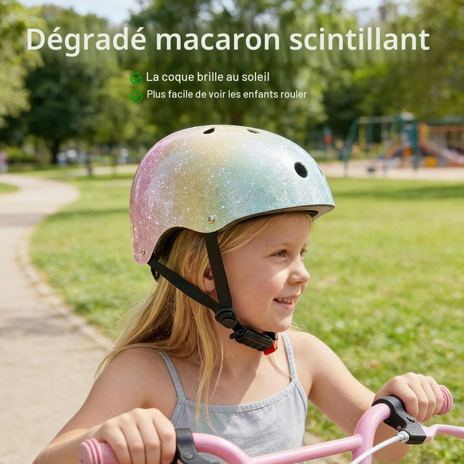 Odoland Casque de Vélo Enfant pour Garçons et Filles de 3 à 8 Ans, Casque Vélo Protection Enfant pour Cyclisme, Skateboard, Trottinette, Adjustable, Léger, Multiples Couleurs et Styles