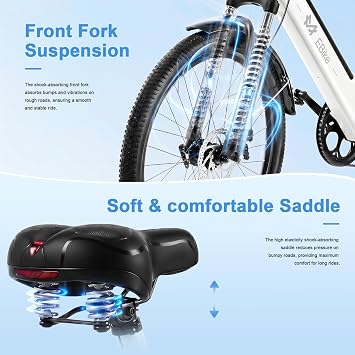 Electric Bike for Adults, 1500W Peak 48V Commuter Ebike